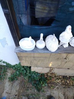 Assorted Bisque Pieces Ready To Paint