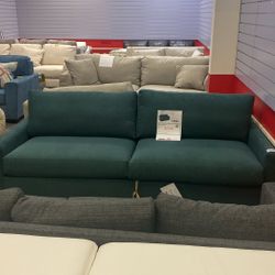 Green Emerald Pull Out Couch 