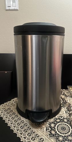 Stainless Steel Step Trash Can
