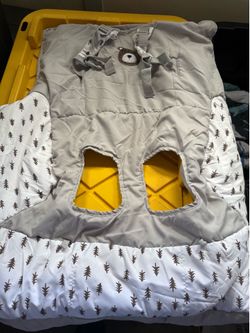 Seat cover for grocery kart