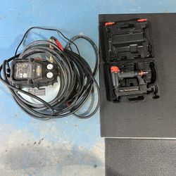 Compressor and Brad Nailer $30