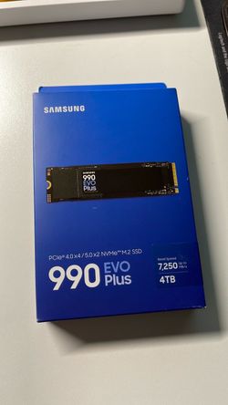 Samsung EVO plus 4TB ssd