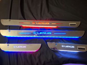 Lexus LED door sill