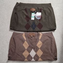 Large Cashmere Sweater Vests
