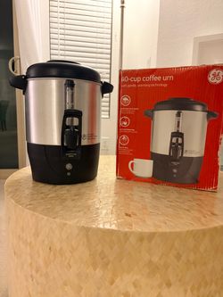 GE 40-Cup Coffee Urn with Original Box & Manual