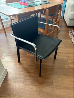Mid Century Modern Black Chair
