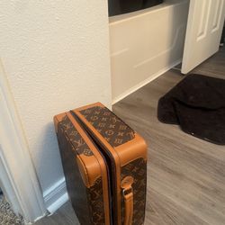 LV Style Monogram Briefcase / Sneaker Storage Case
