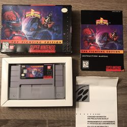 Super Nintendo - Mighty Morphin Power Rangers