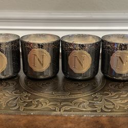 BEE & WILLOW LAVENDER & JUNIPER MONOGRAM “N” SCENTED CANDLES