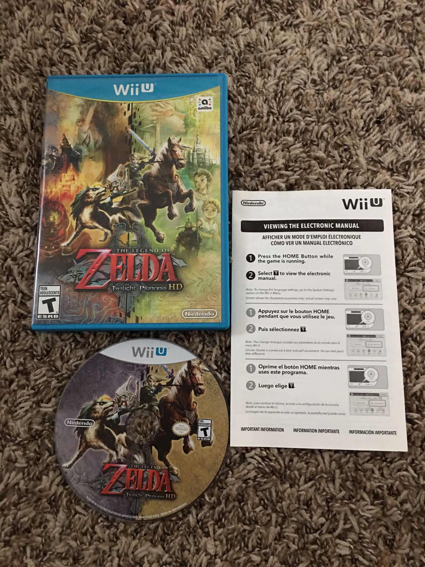 The Legend of Zelda: Twilight Princess HD Nintendo Wii U