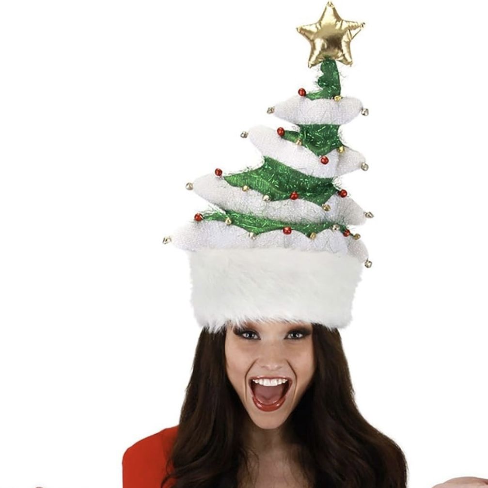 Christmas Tree Santa Hat - New With Tags