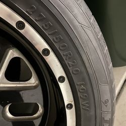 🛞 20” Rims & Tires – Dunlop SP Sport Maxx – Full Set! 🔥