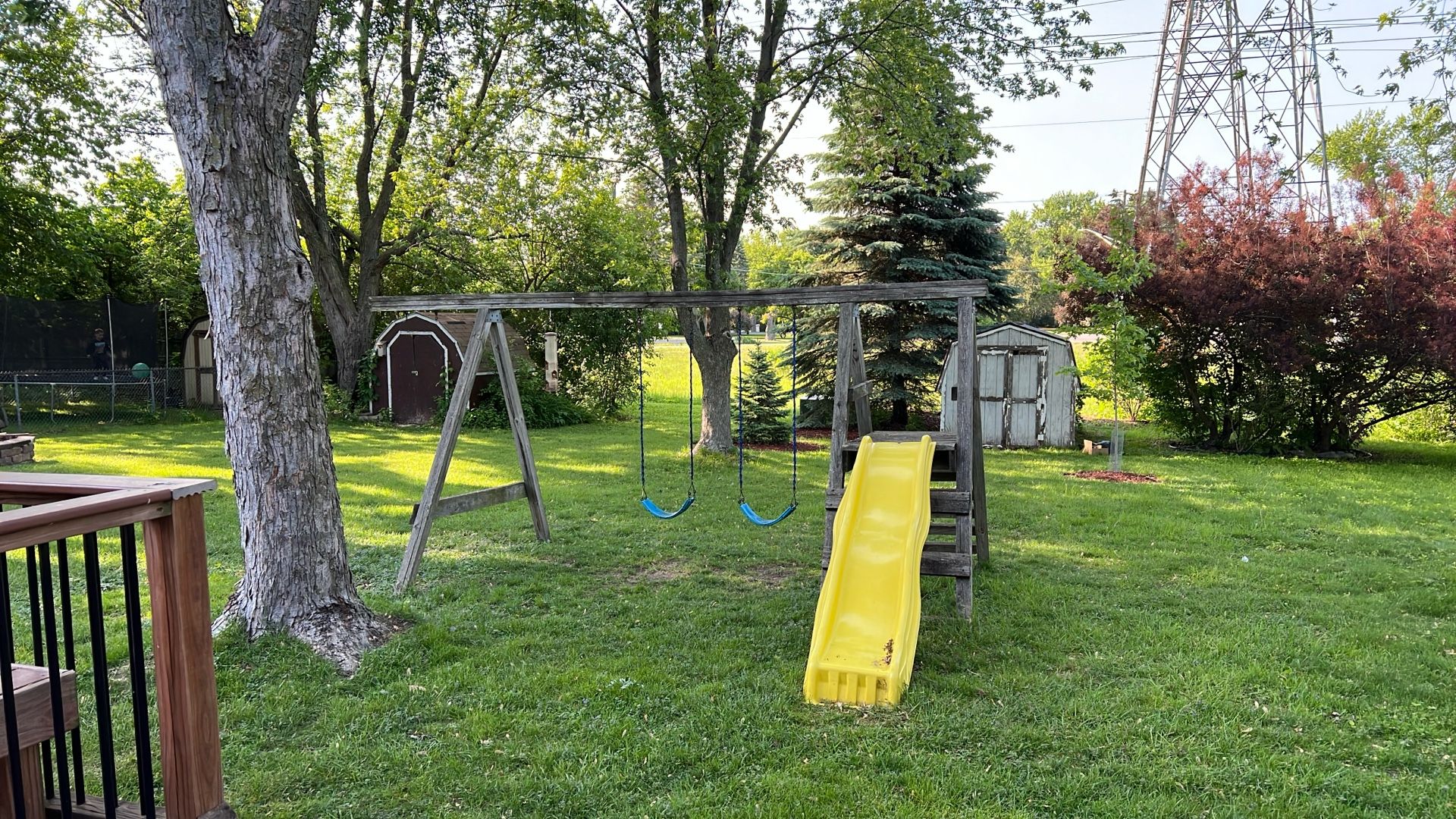 Swing set