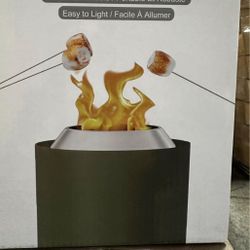 brand new outdoor table top smokeless fire pit 