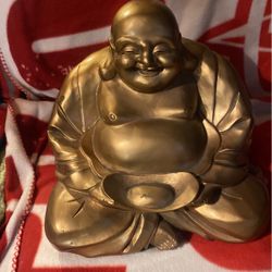 Gold porcelain Buddha