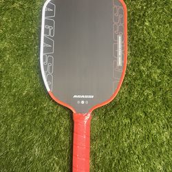 Agassi Pro 16mm Pickleball Paddle Red USA Pickleball Approved