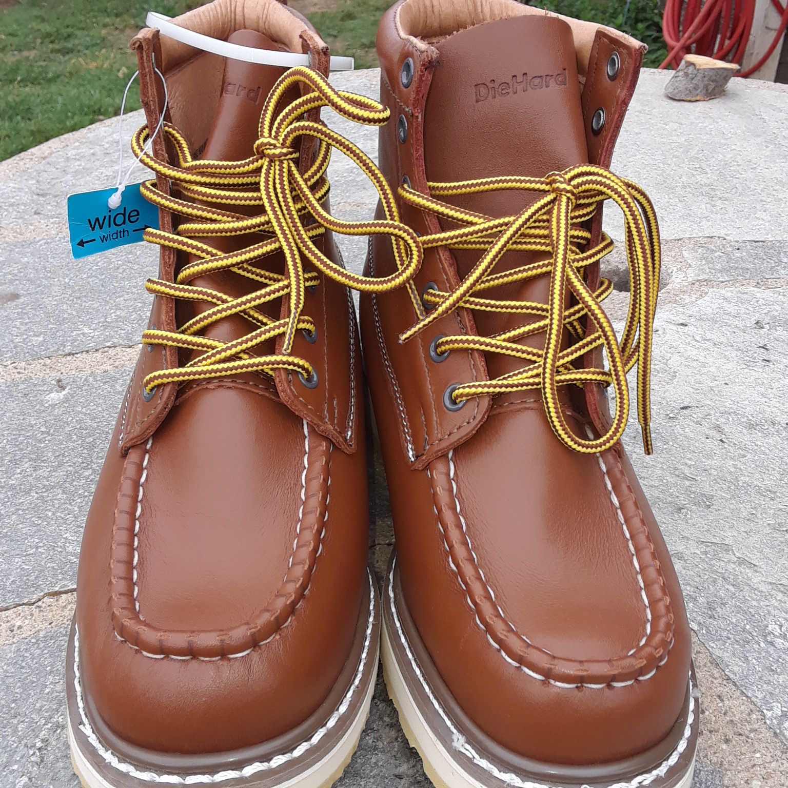 DieHards work boots size 8 1/2 $50