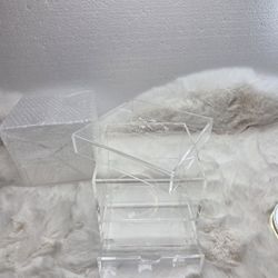 Dose of Roses Acrylic Jewelry Box