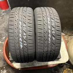 215-45-17 American Roadstar Used Tire Pair $120 Free Mounting And Balancing 