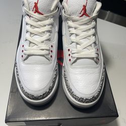 Jordan Retro 3 White Cement 2011 - Size 9