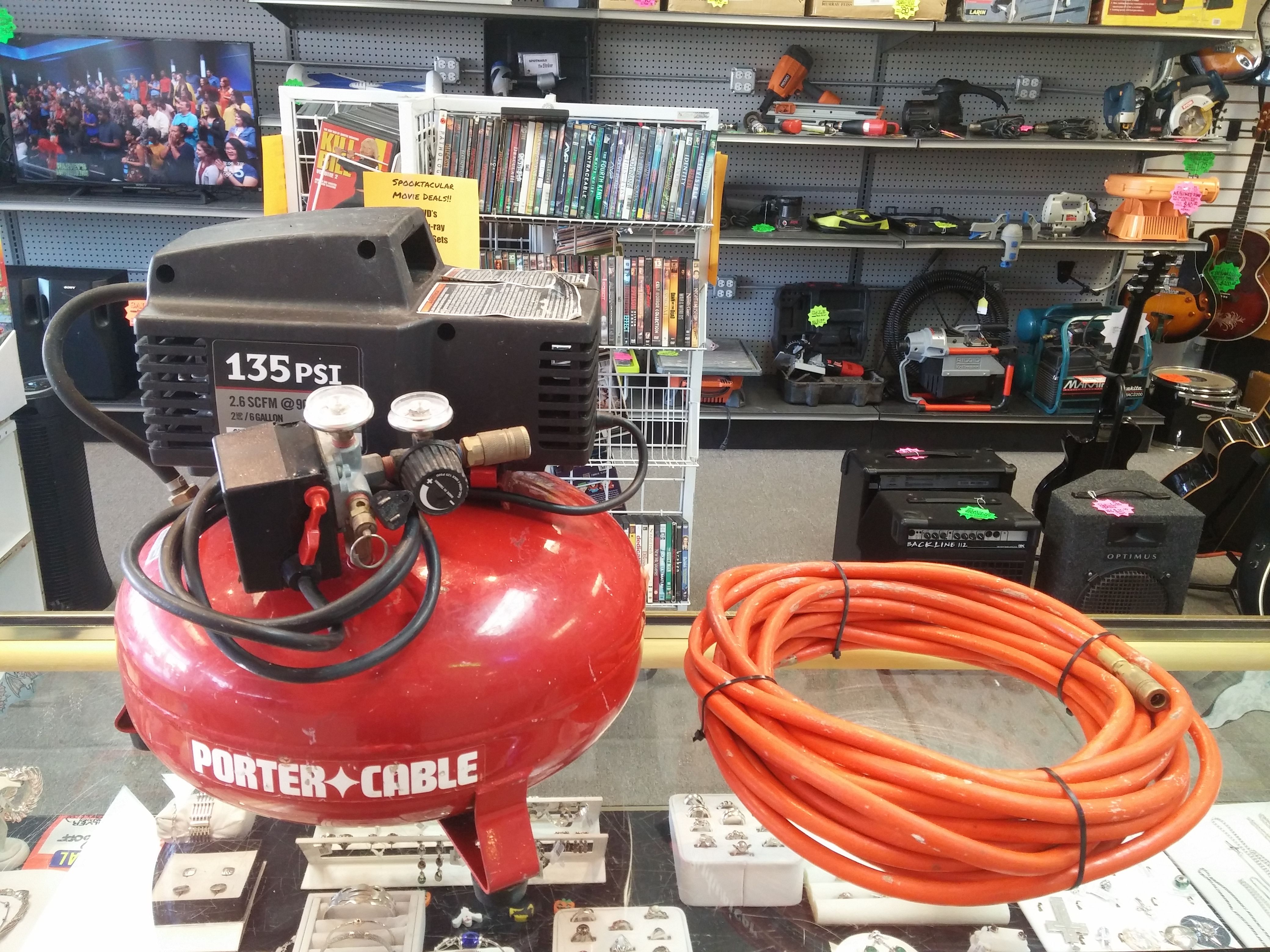 Porter Cable 135psi 2 Hp 6 Gallon Air Compressor Model# CFFN250N