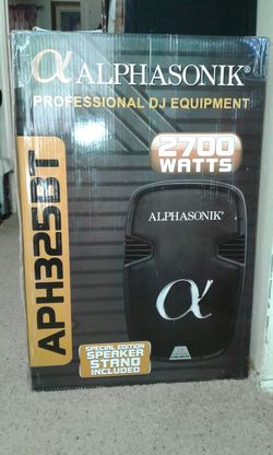 ALPHASONIK PROFESSIONAL DJ EQUIPMENT