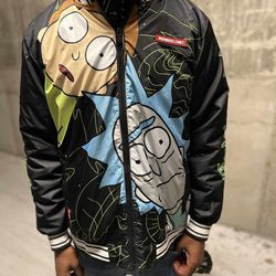 Rick & Morty X Members Only Bomber Jacket 
