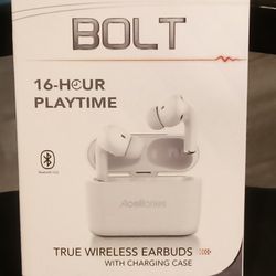 Brand New- BOLT True Wireless Earbuds