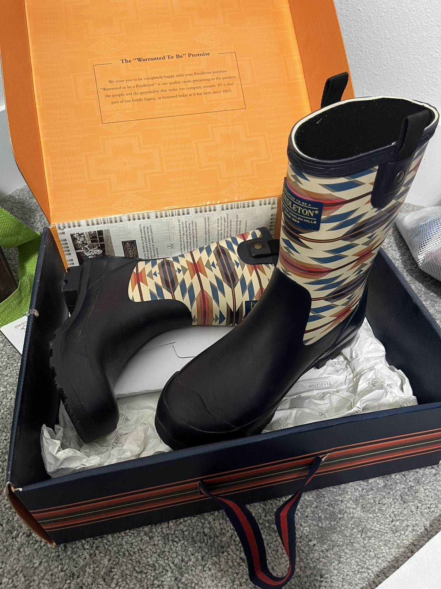 Pendleton Rubber Boots