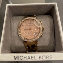 2 Michael Kors ROSE Gold Watches