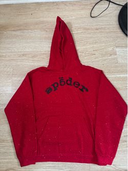 Sp5der VVS Red Hoodie