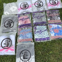 Eric Emanuel Shorts Hellstar T Shirts And Denim Tears Shorts 