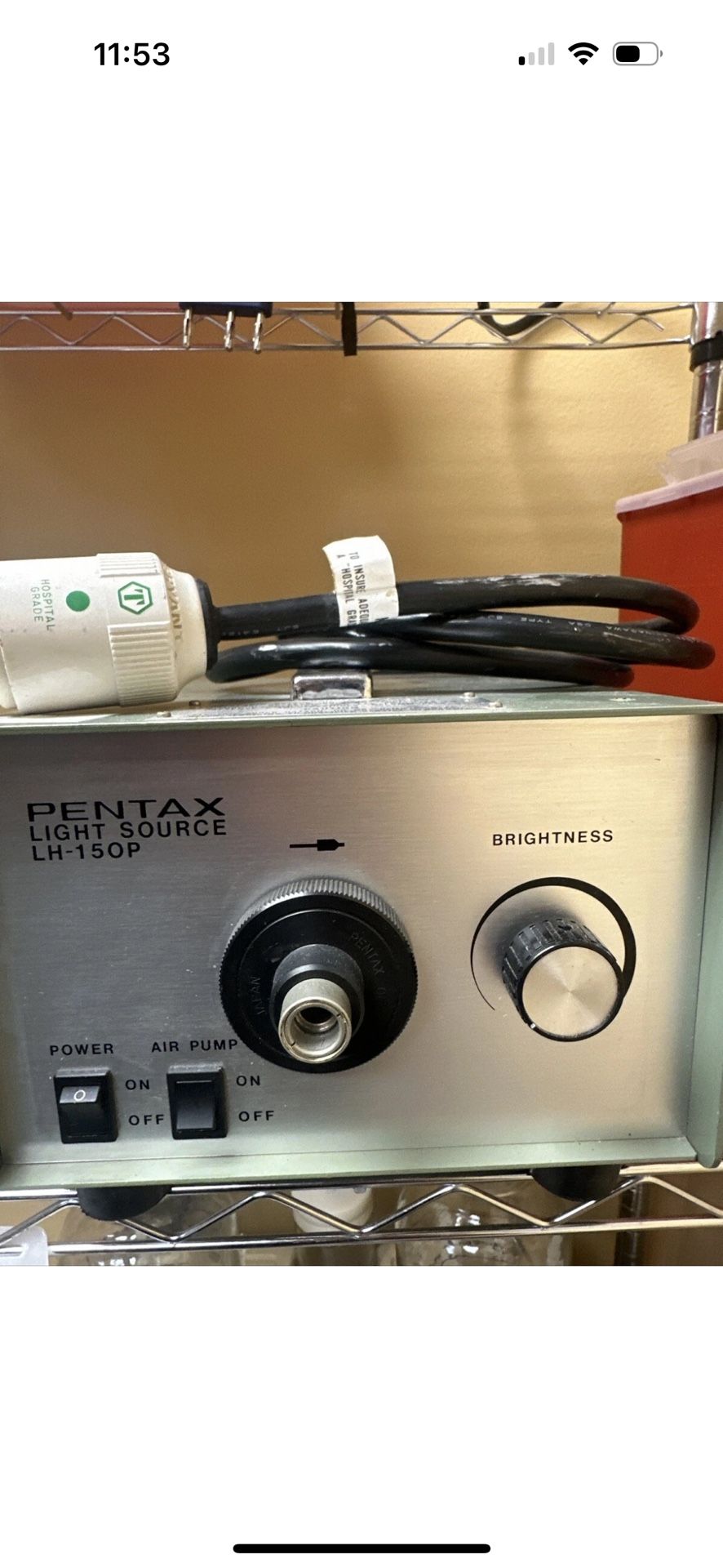 Pentax Light Source LS-150P for Endoscopy w/ Built-in Pump