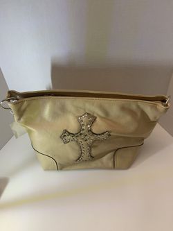 New Gold Cross Purse
