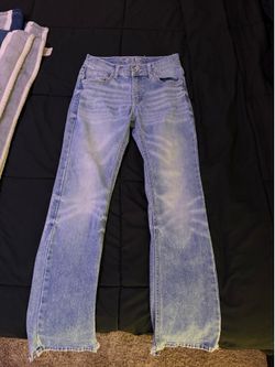 blue bootcut size12 youth