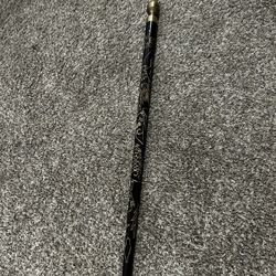 Vintage Walking Cane Stick Concealed Pool 