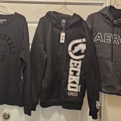 New with Tags -  Aeropostale, Ecko UNLTD Hoodies- Sweatshirts- Two for $35 or $20 Each - M/XL