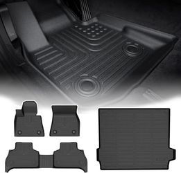 New Floor Mats Set (4 pcs) for BMW X5 Floor Mats 2026 2025 2024 2023 2022 2021 2020 2019,Car Mats for BMW X5 All Weather Floor Mats Cargo Liner Access