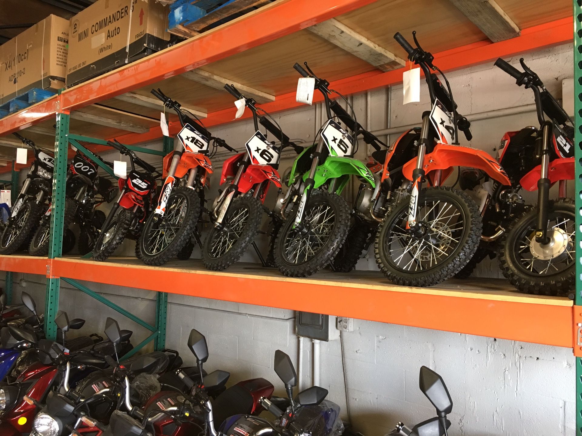 Dirt bike 70cc 110cc125cc and 250cc Apollo from 750