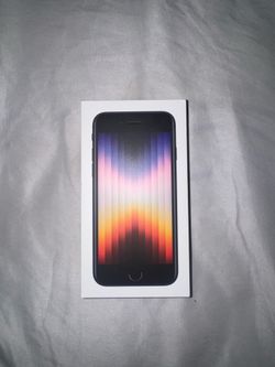 2022 Apple iPhone SE (64 GB, Midnight) New Sealed locked-cricket