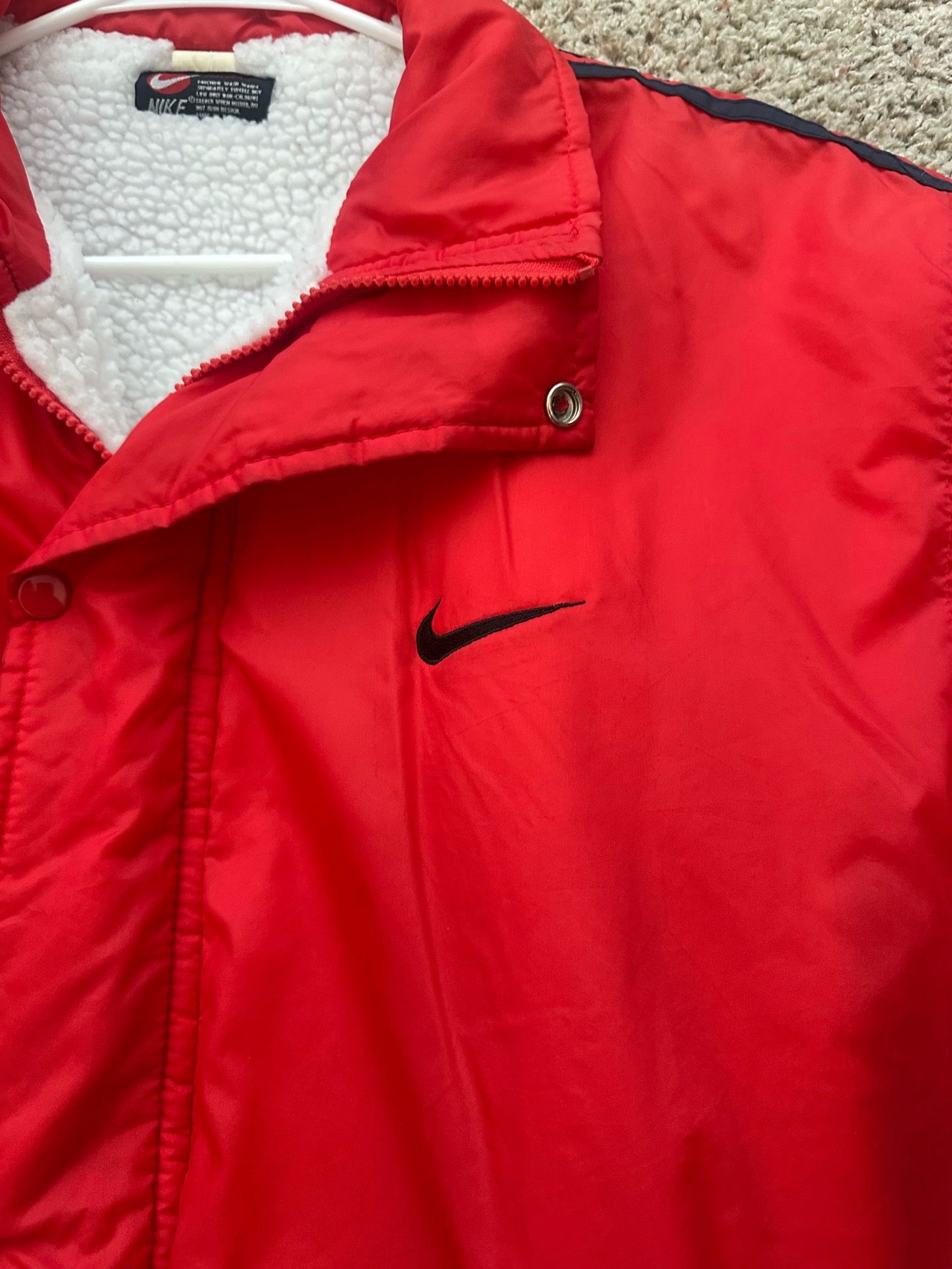 Nike jacket Sherpa lining