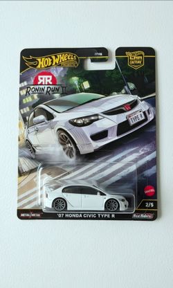 Hot Wheels '07 Honda Civic Type R White