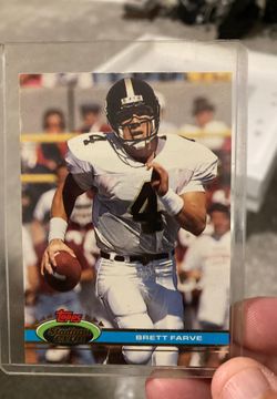 RARE Brett Favre 1991 Stadium Club Rookie Card