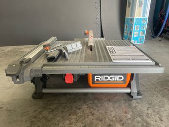 Ridgid Wet Tile Saw