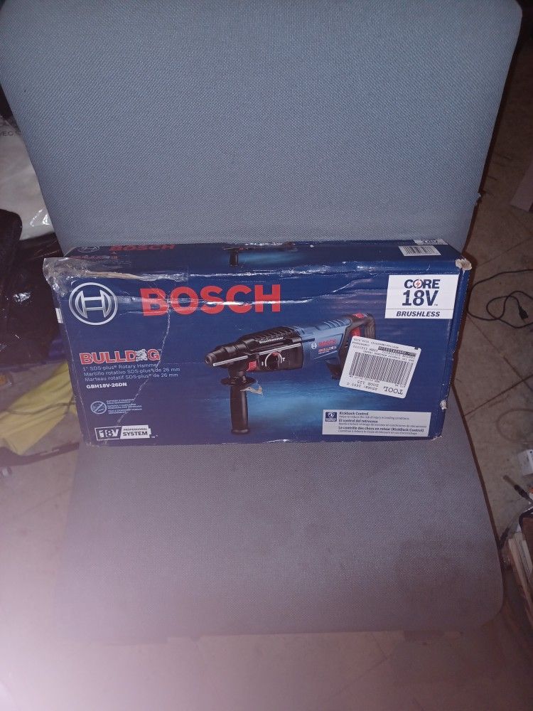 New BOSCH bulldog 1" SDS  Rotary hammer tool  only