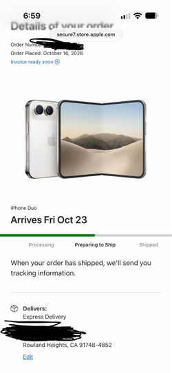 iPhone duo 512gb white