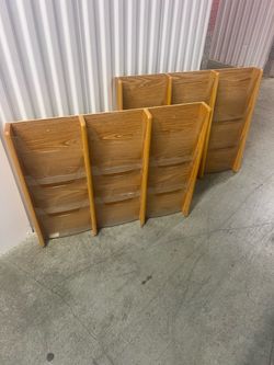 Mid century. Office racks..
