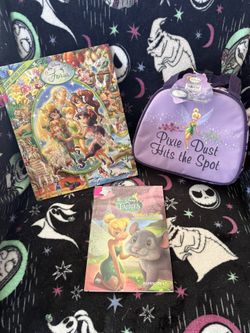 Tinkerbell Lunchbox + 2 Books New!