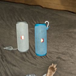 Two Jbl Bluetooth Speakers 