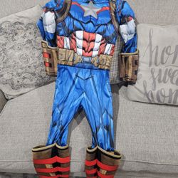 Captain America Kids Costume